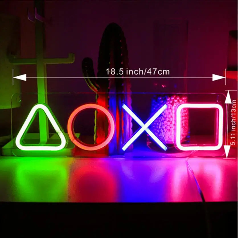 LED Neon Bedroom Ambient Light Room Small Wall Lamp Modeling Ornament Decorative Light Layout Ins Wind Internet Celebrity Bar