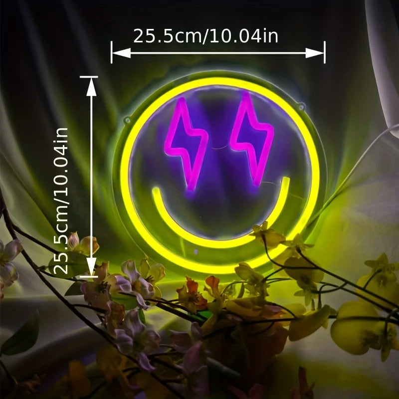 LED Neon Bedroom Ambient Light Room Small Wall Lamp Modeling Ornament Decorative Light Layout Ins Wind Internet Celebrity Bar