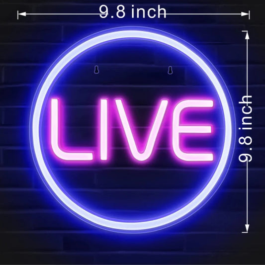 LED Neon Bedroom Ambient Light Room Small Wall Lamp Modeling Ornament Decorative Light Layout Ins Wind Internet Celebrity Bar